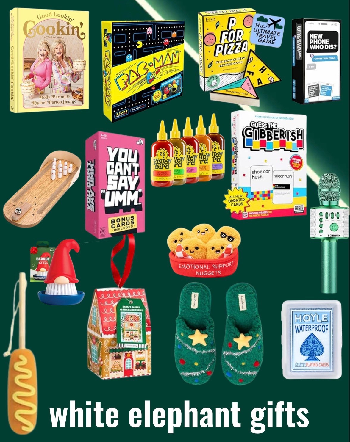 🎁White Elephant Gifts 🎁

From crowd-favorite games and cozy must-haves to quirky gifts no one saw coming — this list is perfect for office parties, family swaps, and friend group gift exchanges.

#LTKHoliday #LTKSeasonal #LTKGiftGuide