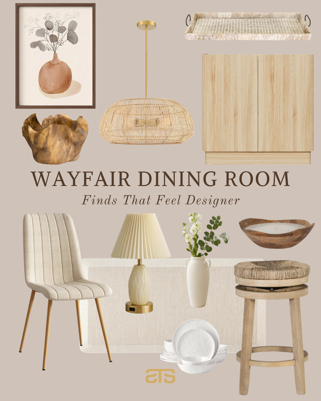Your dining room deserves to feel like it was designed by a pro and Wayfair is making that so easy to achieve. These designer inspired dining room finds are stunning, elevated and will completely transform your space into something that feels intentional, luxurious and absolutely beautiful!

#wayfair #wayfairfinds #wayfairhome #diningroomdecor #diningroominspo #designerlookforless #affordableluxury #homedecor #homeinspo #interiordesign #elevatedhome #diningroomdesign #curatedhome #homeinspiration 

 #LTKSeasonal #LTKU #LTKHome