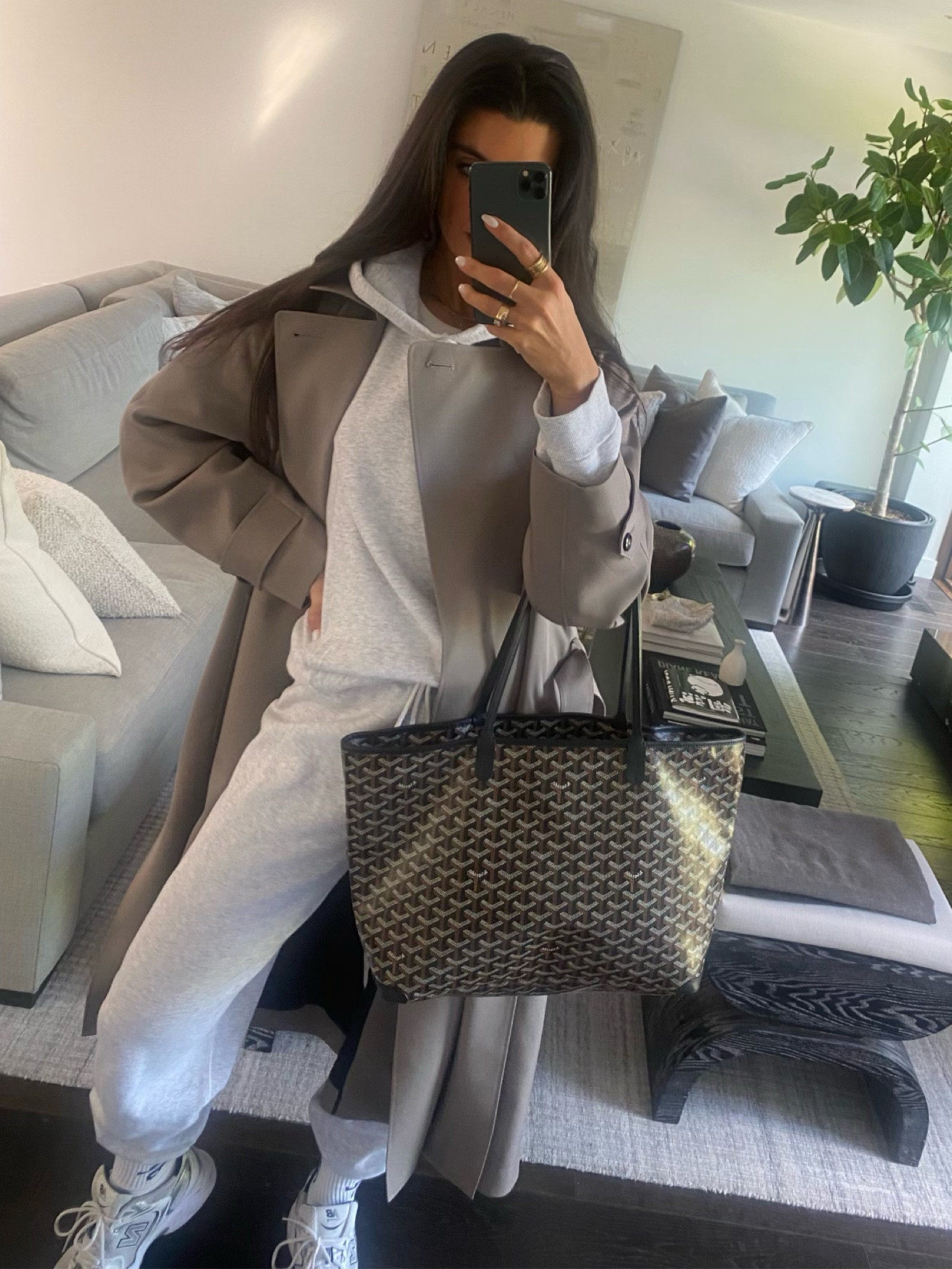 Style 🤝 Comfort. Loving this oversized set paired with my 530 New Balances for a comfortable, yet stylish travel day ✈️. 

I’m wearing a size M hoodie and a S in the sweats  

#LTKstyletip #LTKtravel