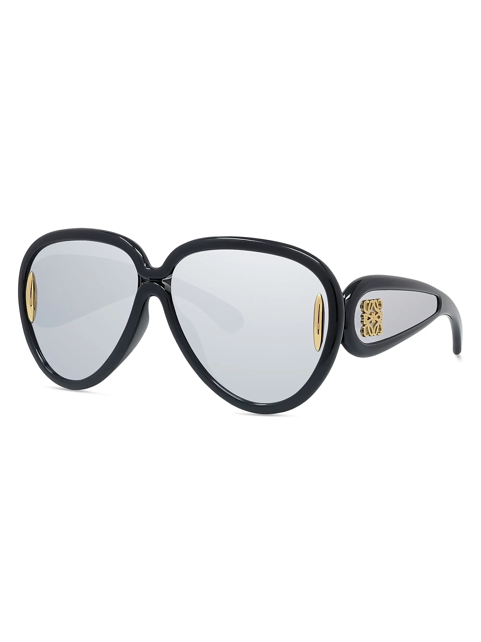 LOEWE x Paula's Ibiza 65MM Wave Mask Pilot Sunglasses | Saks Fifth Avenue
