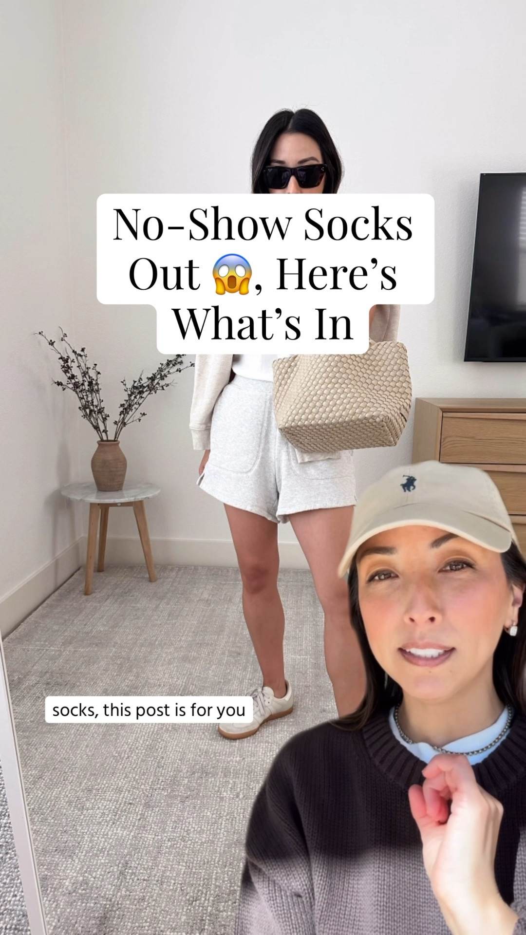 Linked all my favorite socks below. 

A quick rundown:

Mini crew over leggings or with athletic wear. 

Mini ankles are replacing no-show socks for lifestyle outfits with shorts, cropped pants, dresses, or skirts. 

Trosuers socks are great when its cold outside for cropped or full length bottoms. 

Ballet flats and loafers are the exception when it comes to bare feet  

#LTKPetite #LTKmomlife