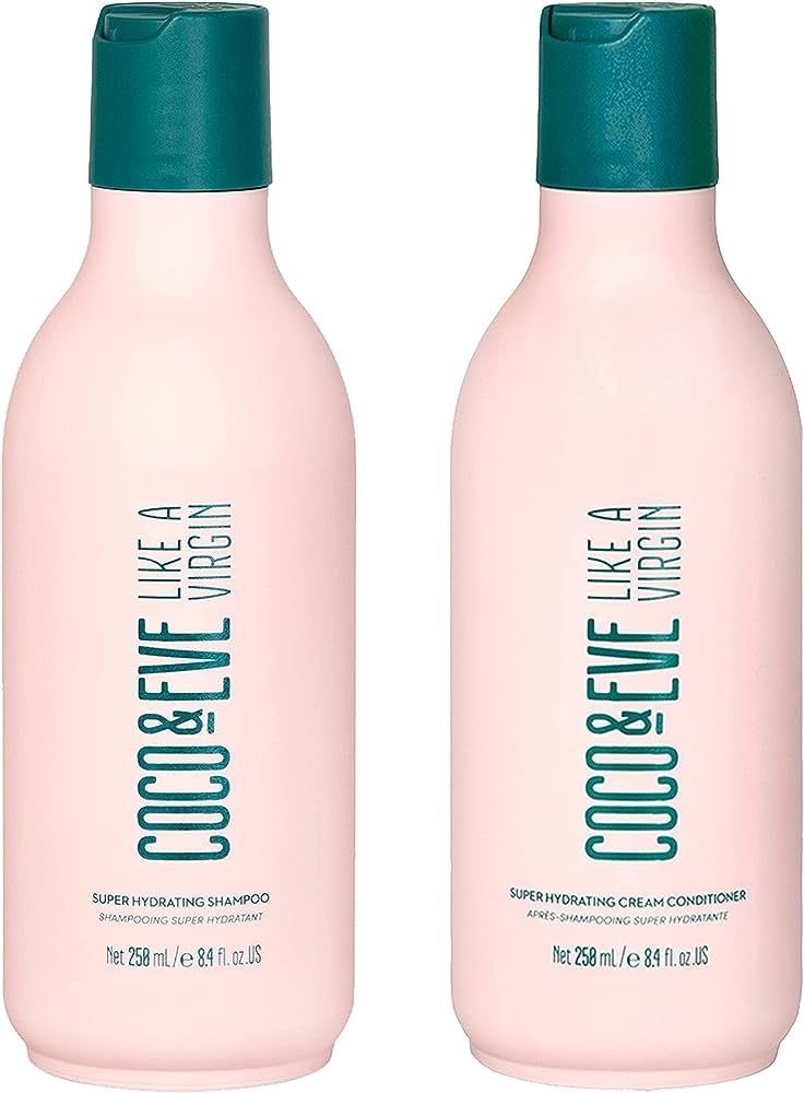 Coco & Eve Like a Virgin Shampoo & Conditioner Bundle Set - Natural, Sulfate free Hair Care with ... | Amazon (US)