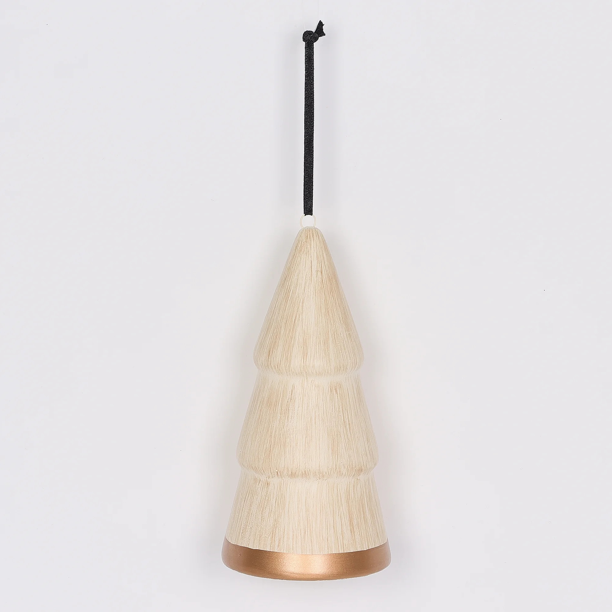 Brushed Brown Ceramic Tree Christmas Ornament, 5 in, by Holiday Time | Walmart (US)