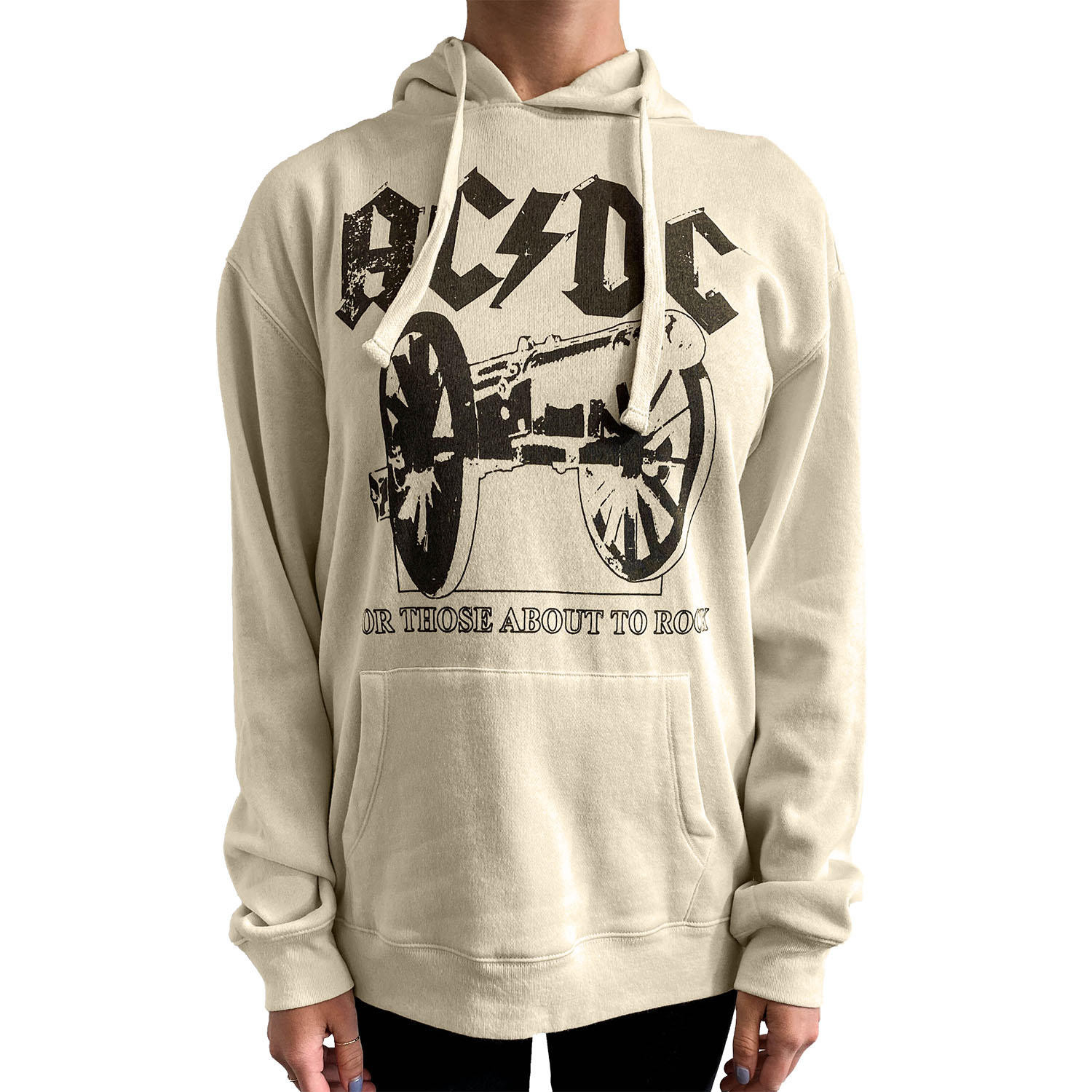 Licensed Rock Bands Ladies Fleece Washed Sweatshirt Hoodie | Sam's Club