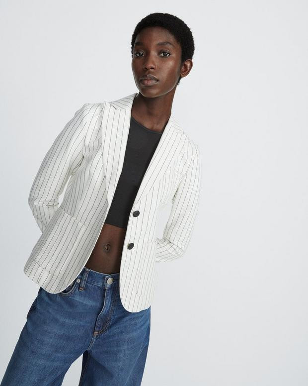 Nancy Striped Blazer | rag + bone