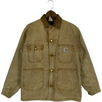 Vintage 70/80S Carhartt Chore Jacket Blanket Lined Workwear Brown Made in USA Canvas Size L | Etsy (US)