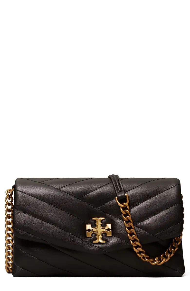 Tory Burch Kira Chevron Quilted Leather Wallet on a Chain | Nordstrom | Nordstrom Canada