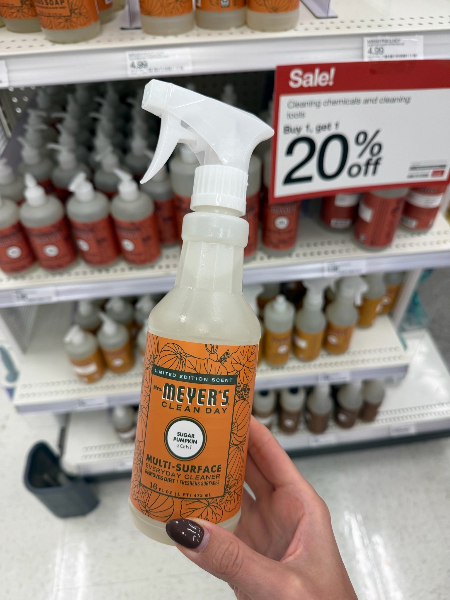 New Mrs. Meyers sugar pumpkin scent for fall cleaning 🎃

#LTKmomlife #LTKmorningroutine #LTKSeasonal
