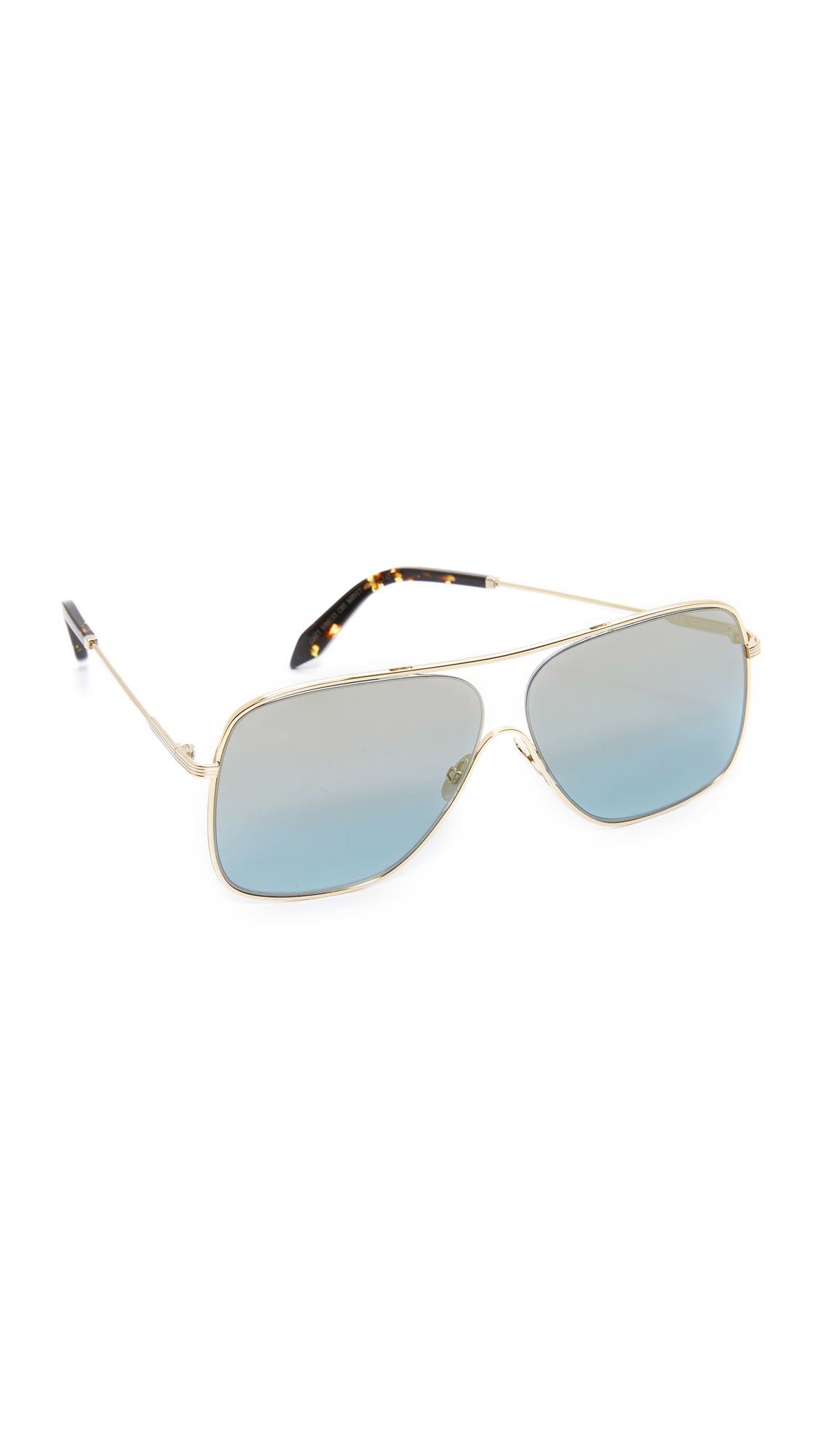 Victoria Beckham Loop Navigator Sunglasses | Shopbop