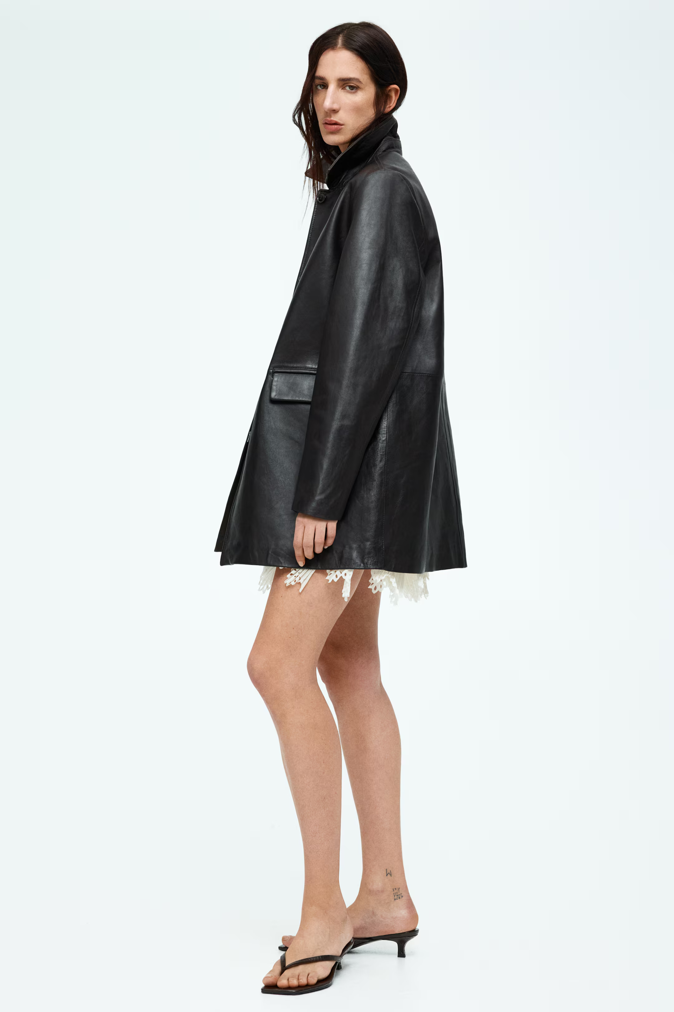 Leather coat | H&M (UK, MY, IN, SG, PH, TW, HK)