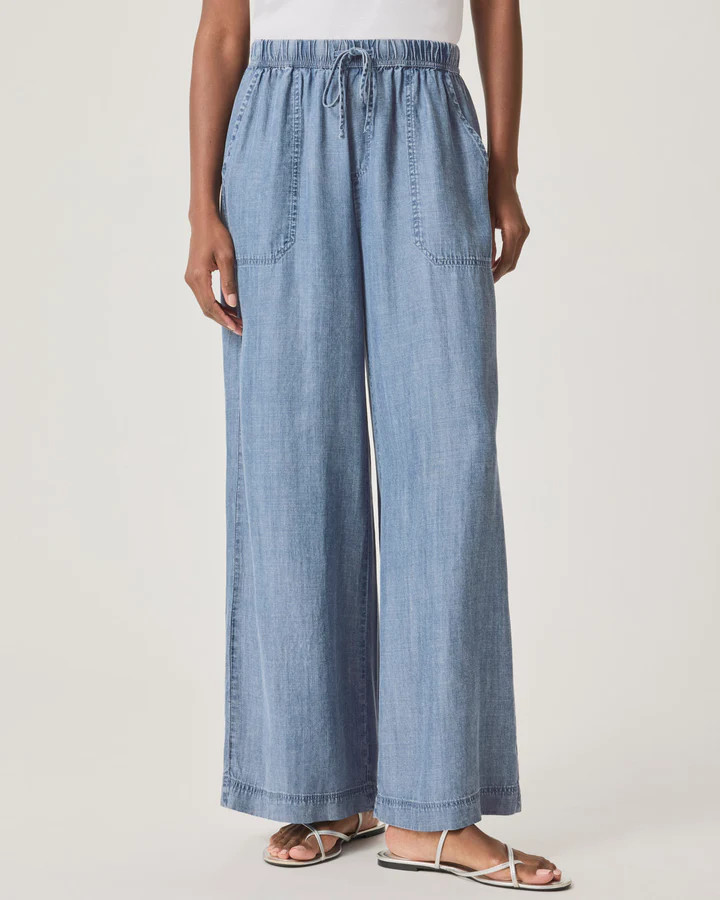 Angie Indigo Palazzo Pant | Splendid