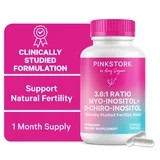 Pink Stork 3.6:1 Myo/Chiro Inositol Blend for Fertility and Hormone Support, 60 Capsules | Walmart (US)