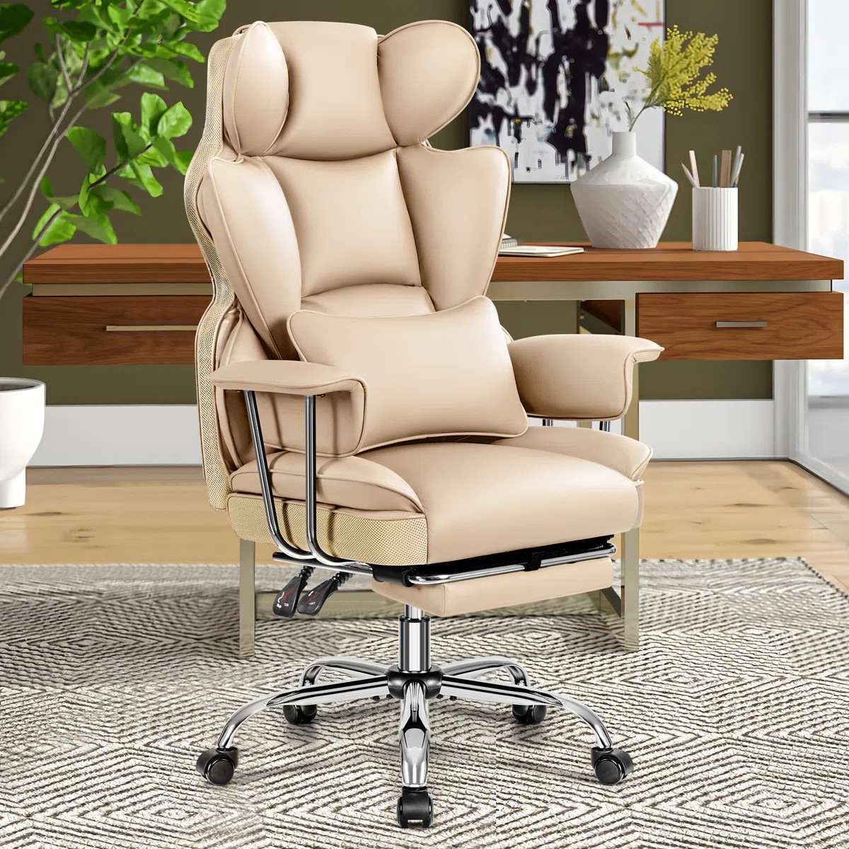 Faux Leather Executive Computer Chair | Wayfair North America