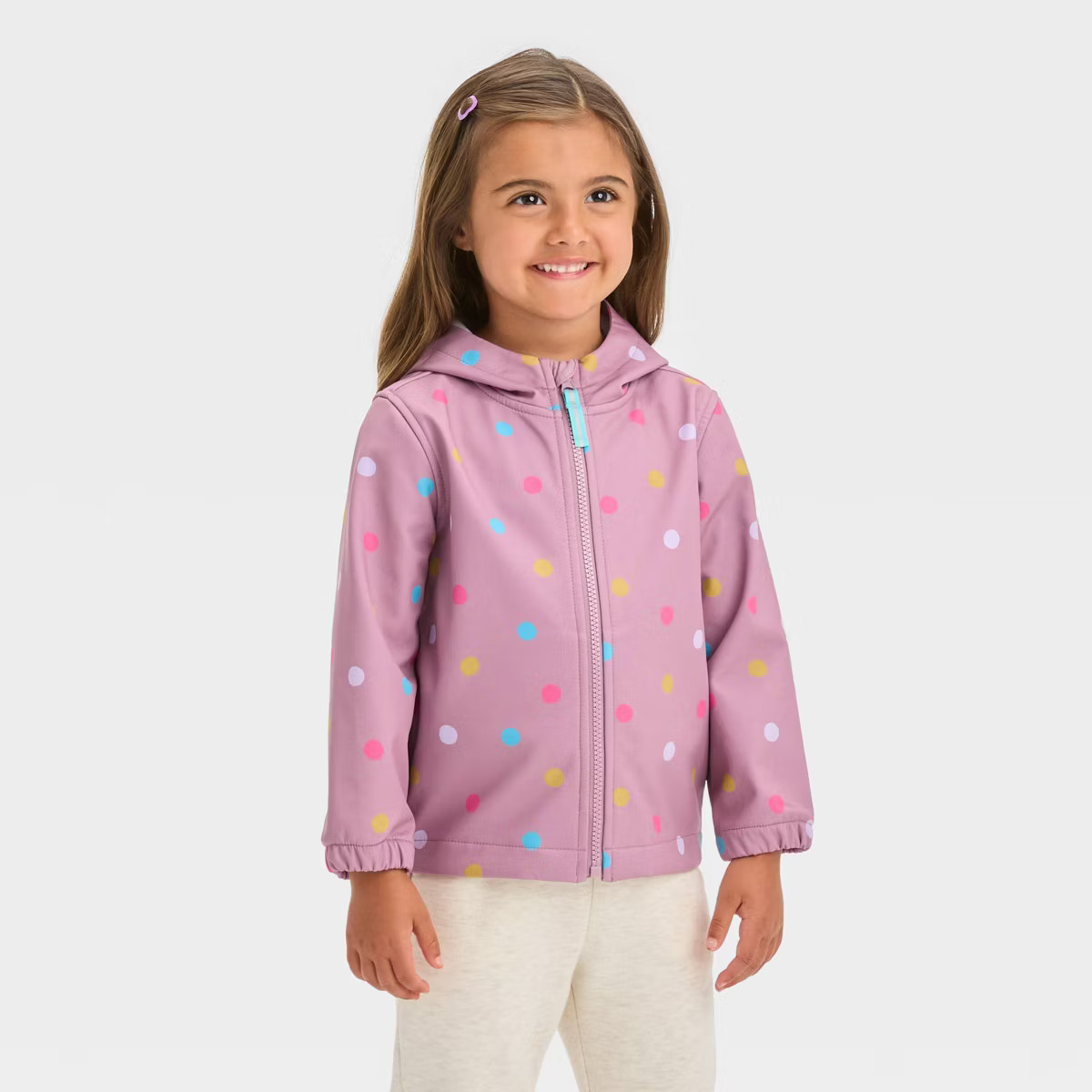 Toddler Softshell Jacket - Cat & Jack™ Purple 2T | Target