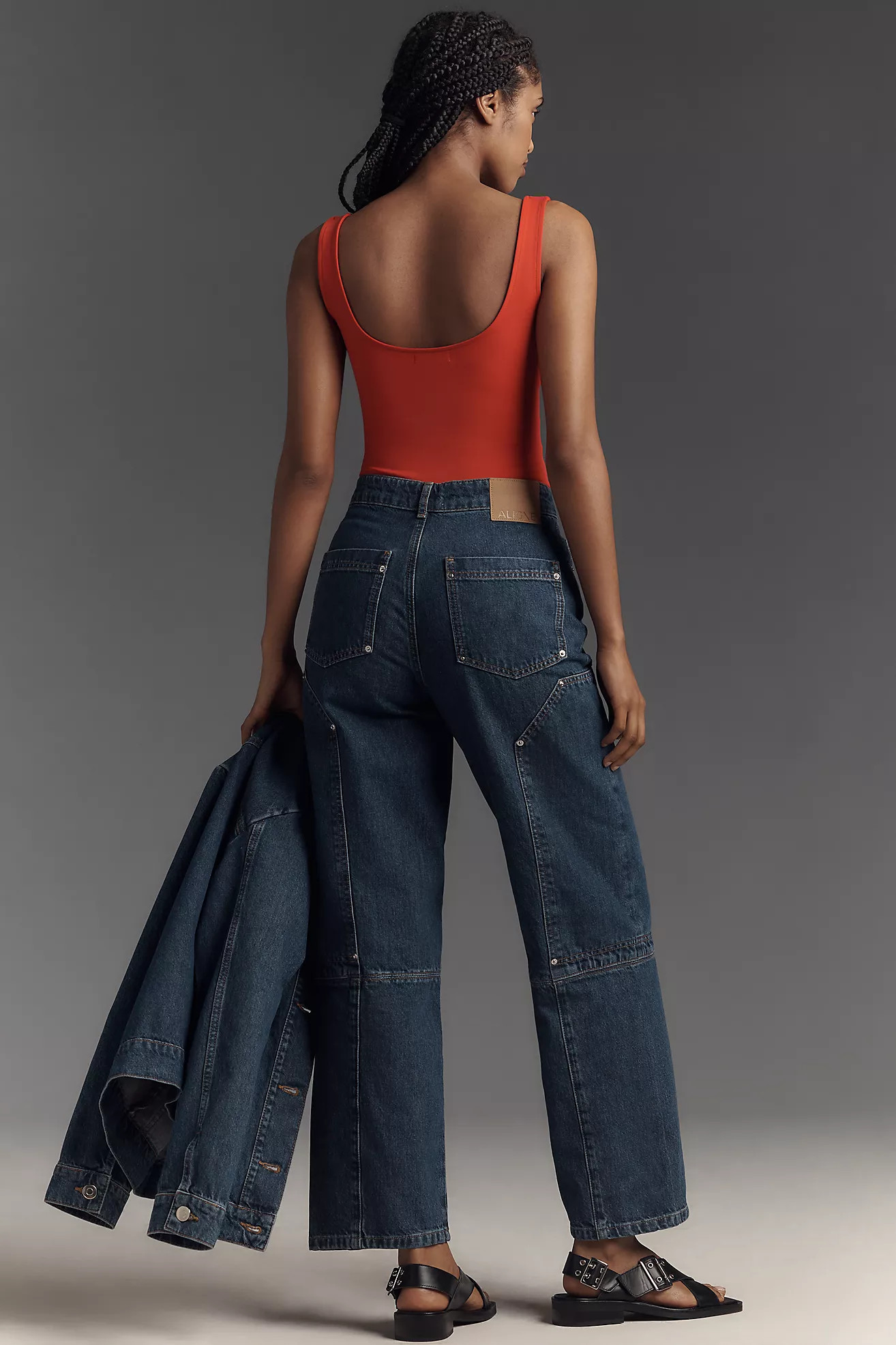 ALIGNE Frazer Slim Barrel Jeans | Anthropologie (US)