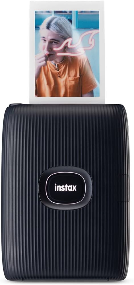 Fujifilm Instax Mini Link 2 Smartphone Printer - Space Blue | Amazon (US)