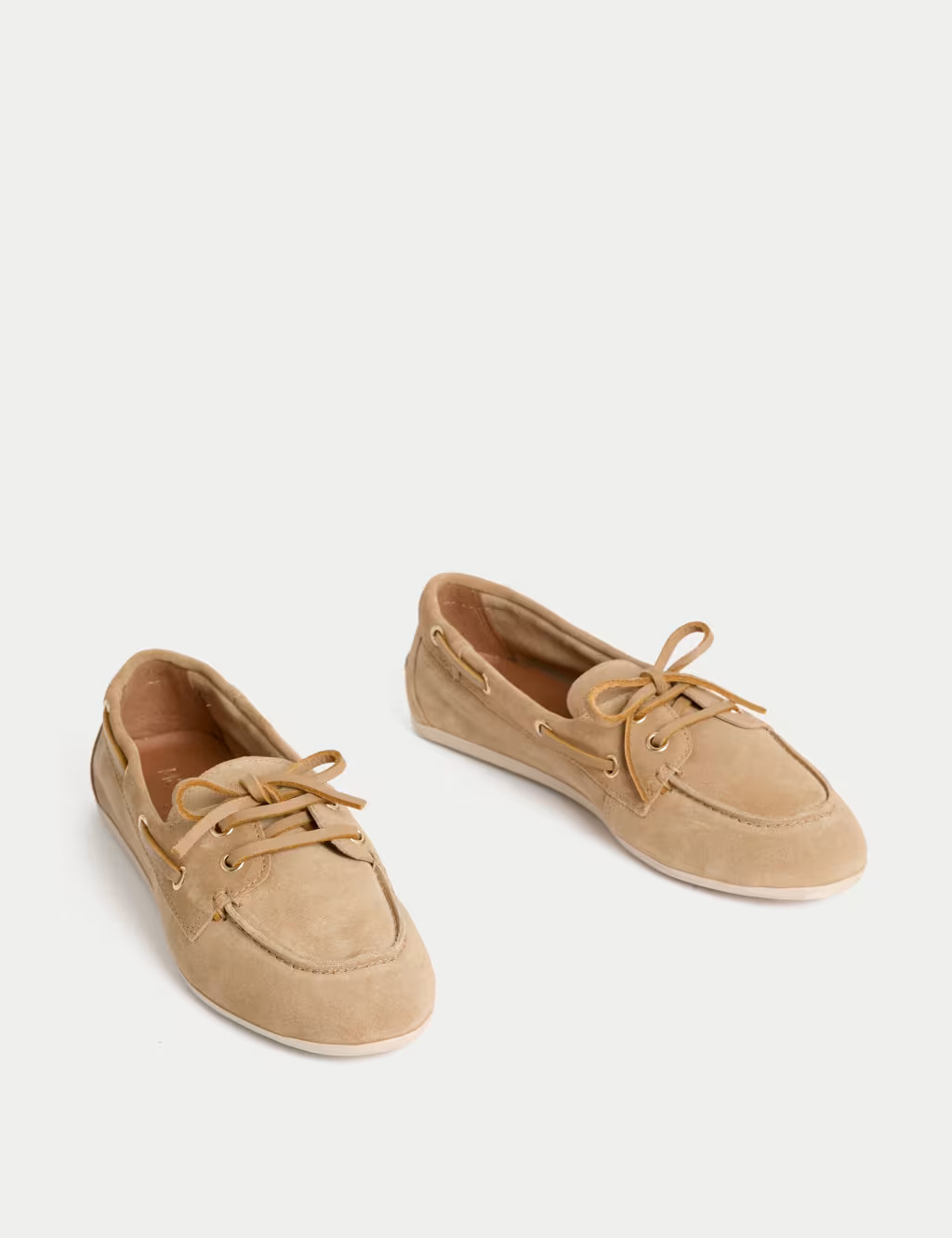 Suede Flat Boat Shoes | Marks & Spencer (UK)