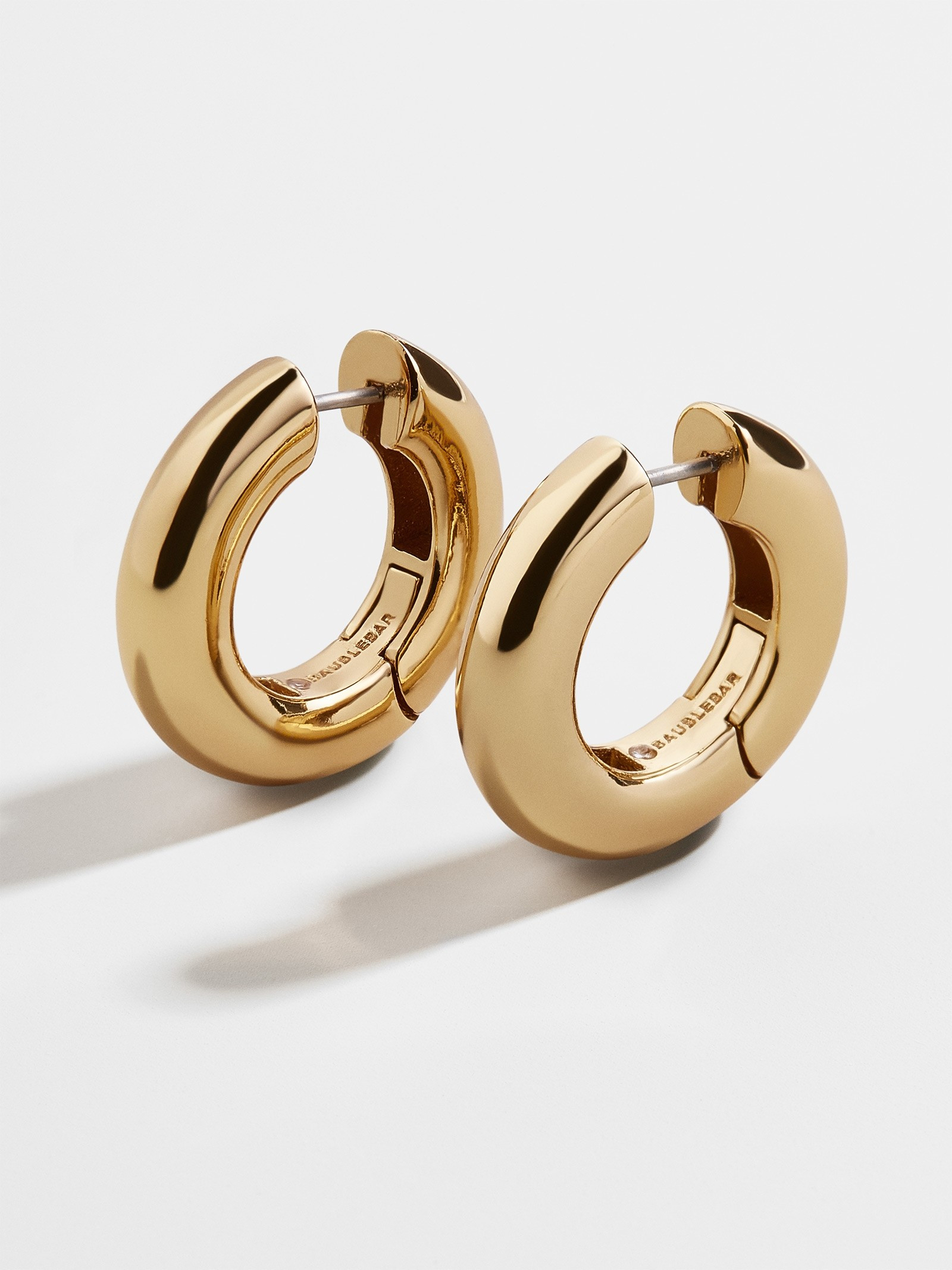 Dalilah Small Hoops-gold | BaubleBar (US)