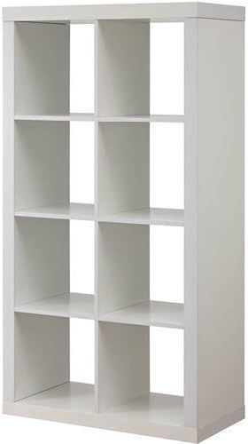 Better Homes and Gardens Furniture 8-Cube Room Organizer Storage Divider/Bookcase (White) | Amazon (US)