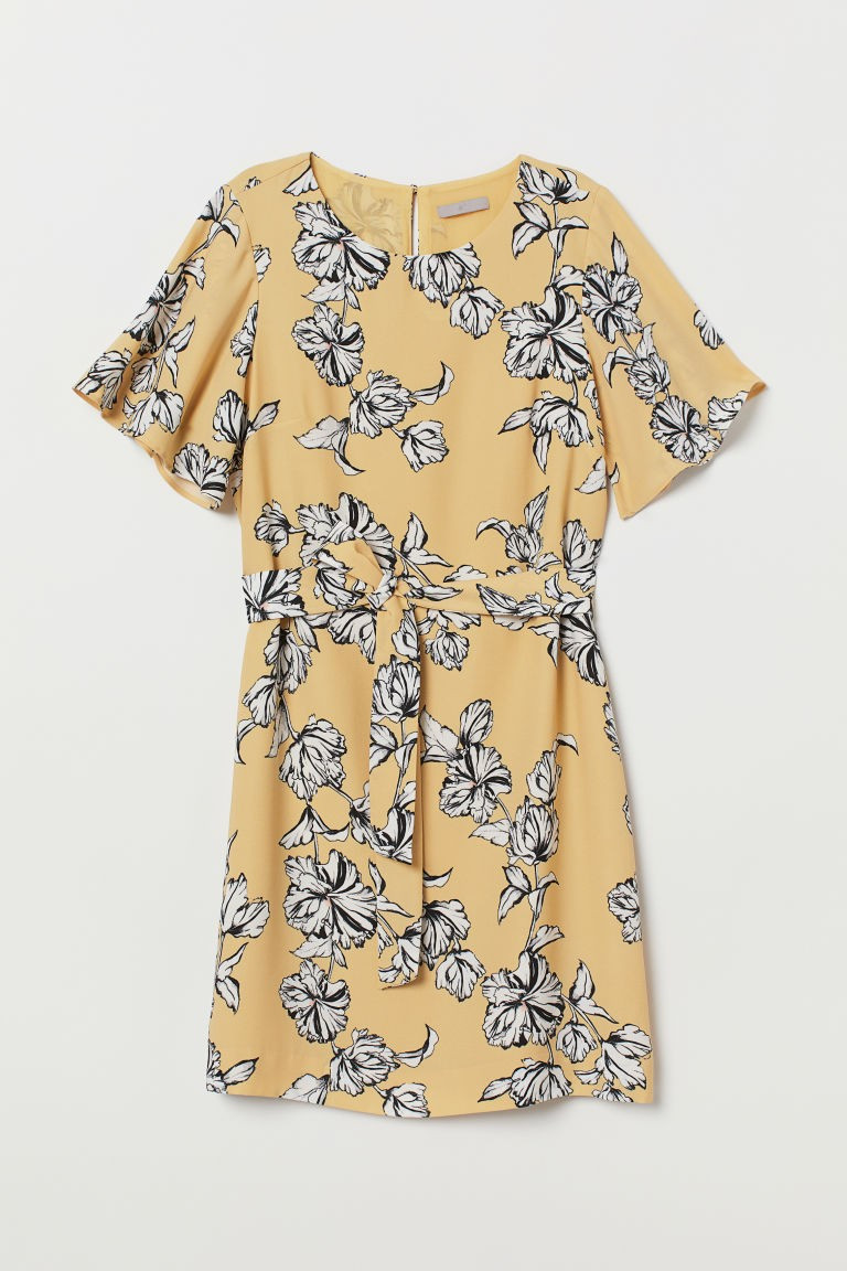 Dress with Tie Belt | H&M (US + CA)