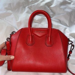 Givenchy NWT women’s Antigona Small Bag in Red, NEW W/ TAGS, PRISTINE CONDITION | Poshmark