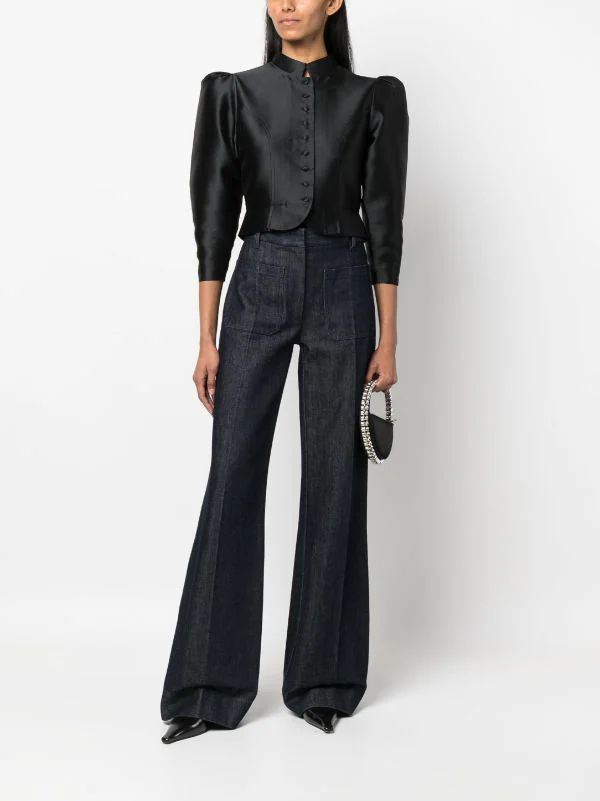 DESTREE Amoako Cropped Jacket - Farfetch | Farfetch Global