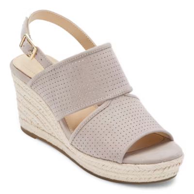 Liz Claiborne Womens Hatcher Wedge Sandals | JCPenney