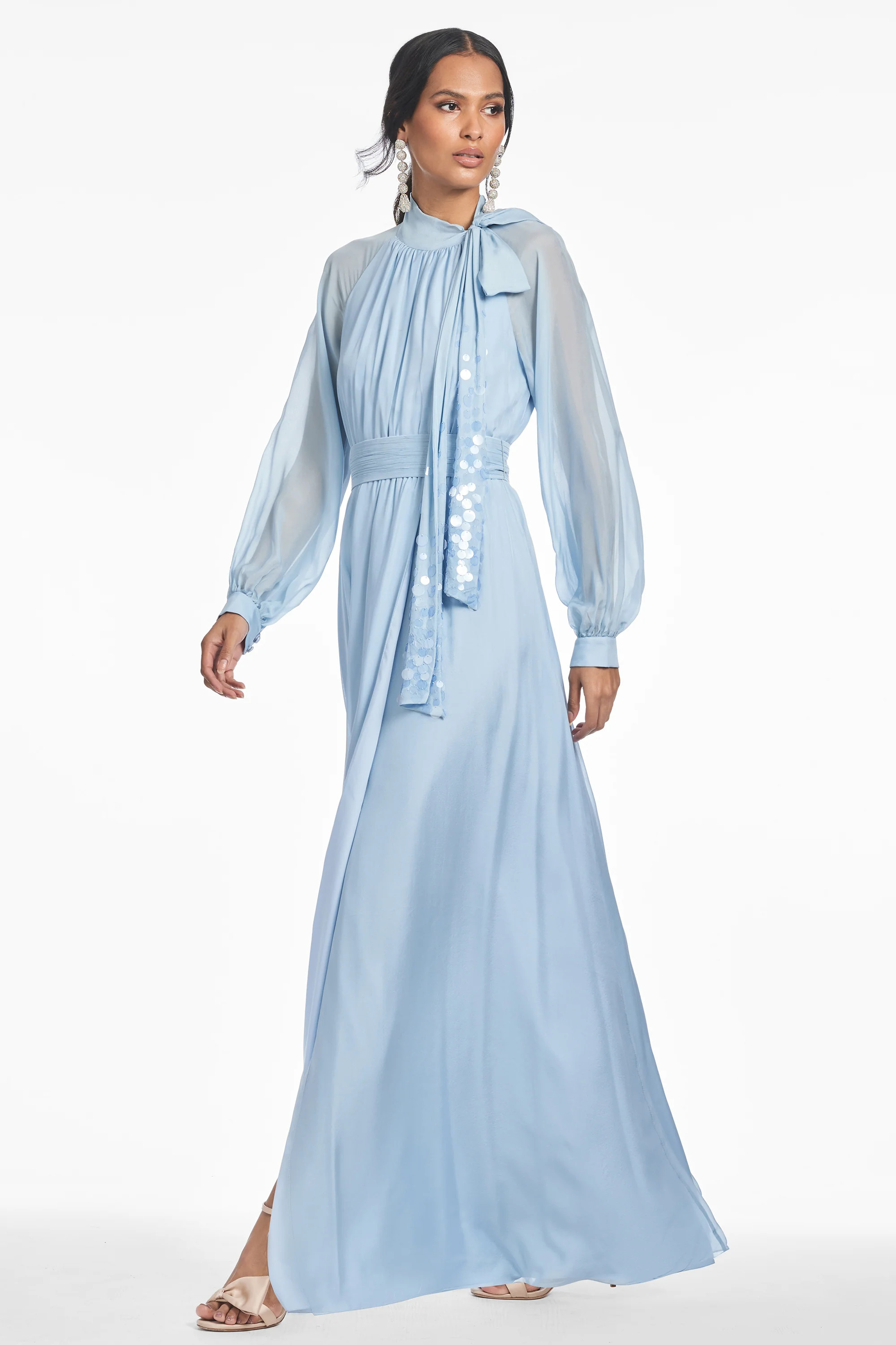 VERA GOWN - GLACIAL BLUE | Sachin and Babi
