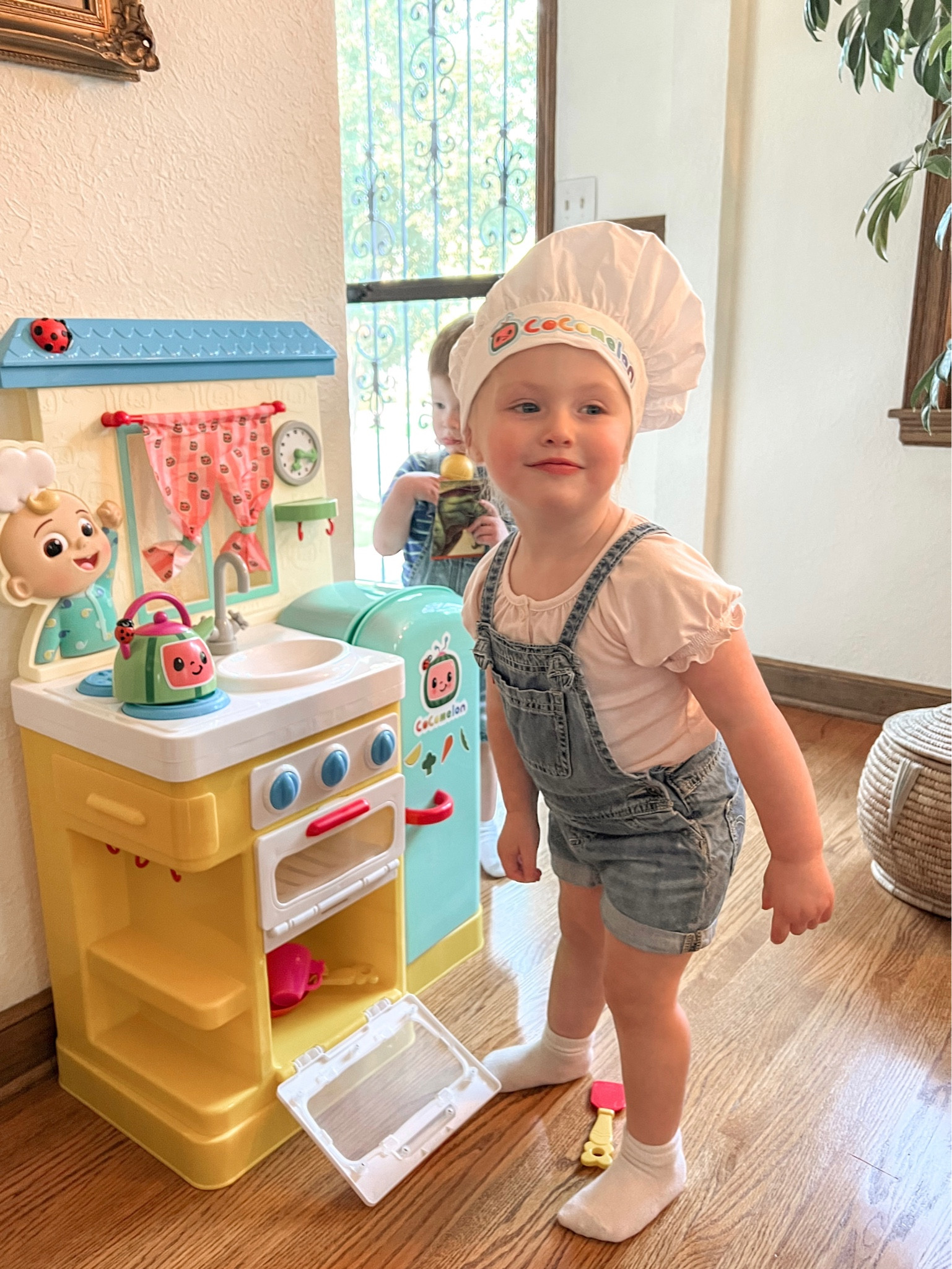 The cutest Cocomelon Kitchen Playset! The kids loved it. Makes sound like running water and comes with adorable kitchen accessories. Plus it’s an #AmazonFind 

#LTKkids #LTKfamily #LTKFind