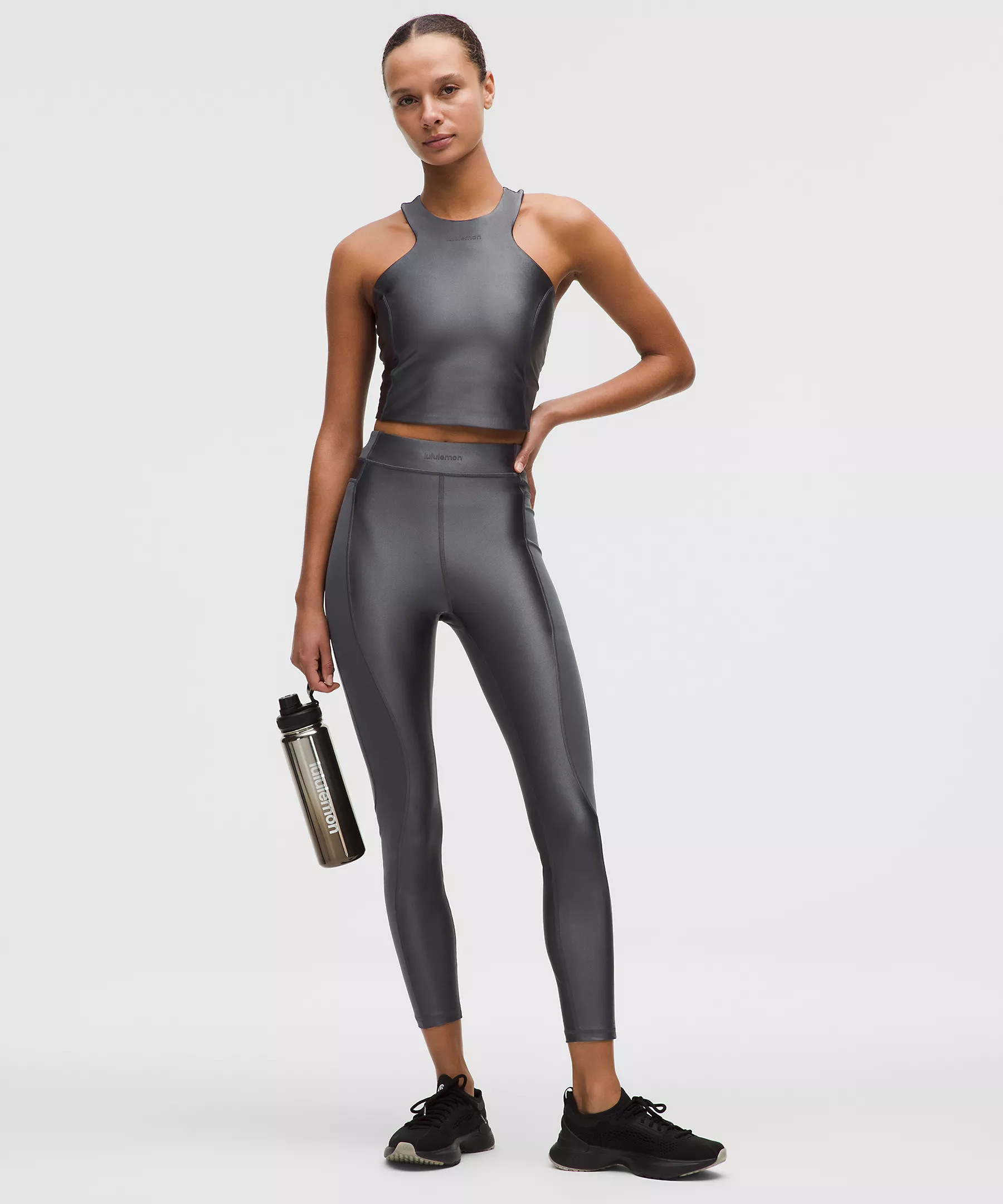 Satin Shine Panelled High-Rise Tight 25" | lululemon (CA)