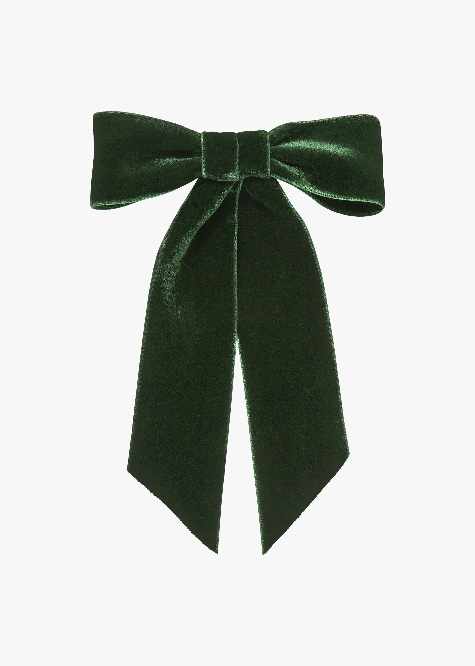 Wide Velvet Bow Barrette | Jennifer Behr 