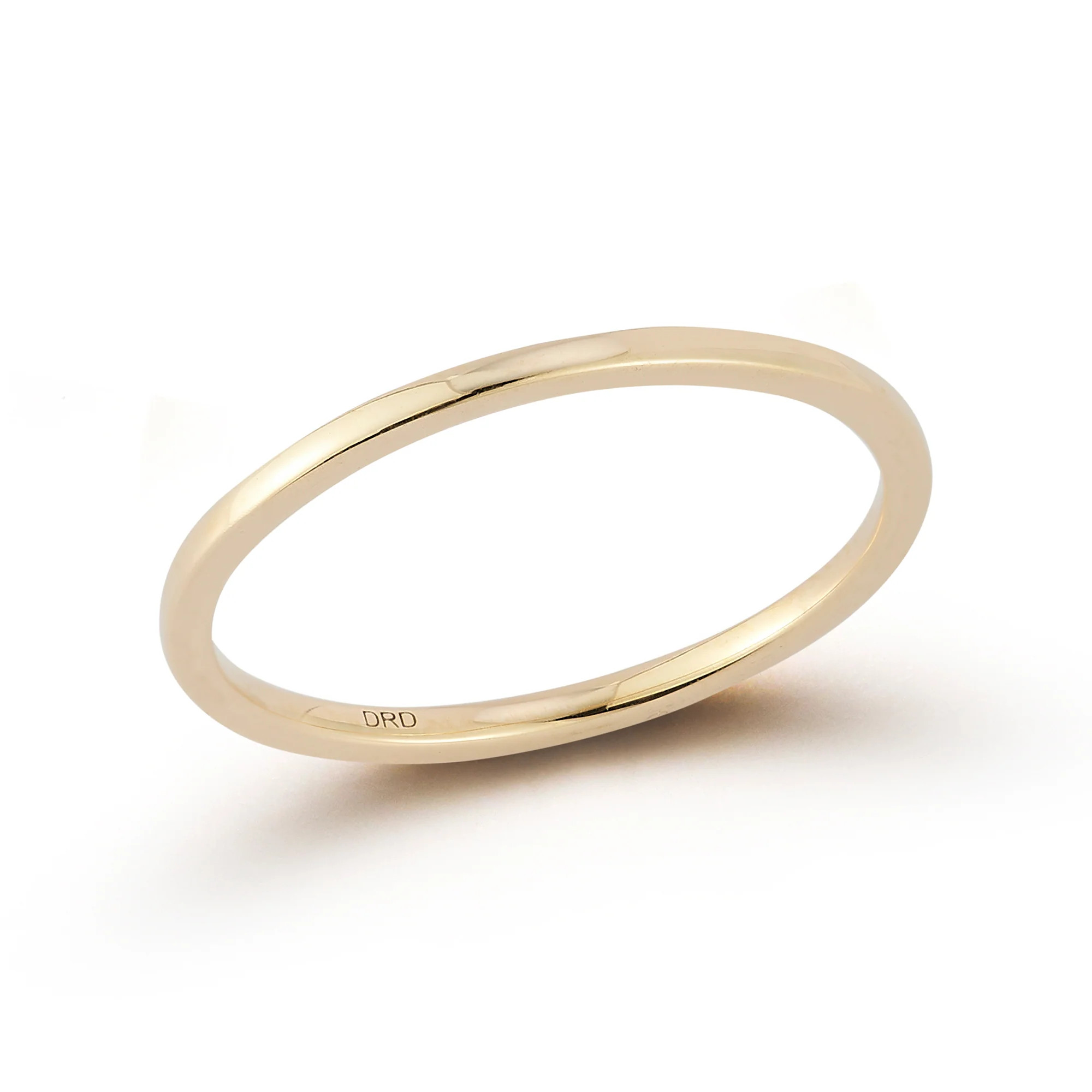Gold Bands: DRD Skinny Stacking Band | Dana Rebecca Designs