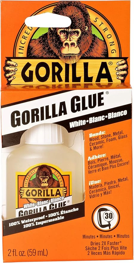 Gorilla Glue Dries White, 100% Waterproof, Indoor & Outdoor, Polyurethane Glue, Versatile Bonding... | Amazon (CA)