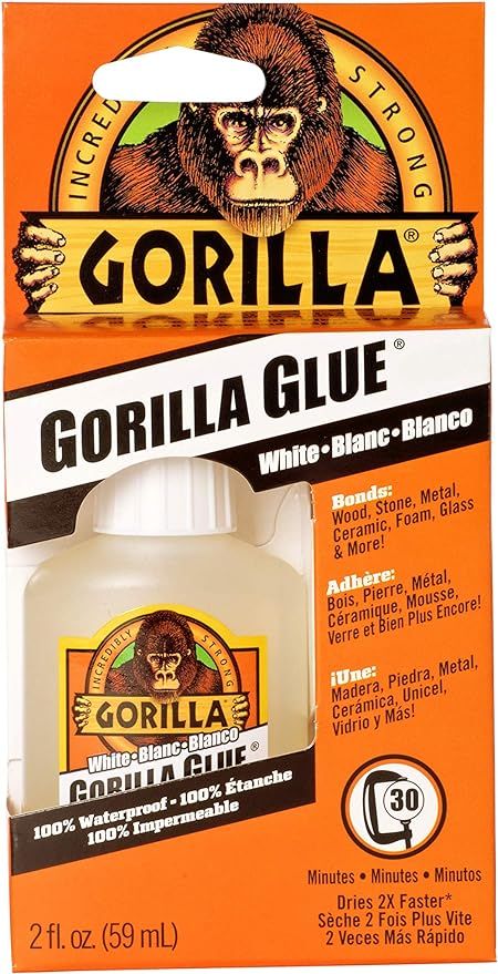 Gorilla Glue Dries White, 100% Waterproof, Indoor & Outdoor, Polyurethane Glue, Versatile Bonding... | Amazon (CA)