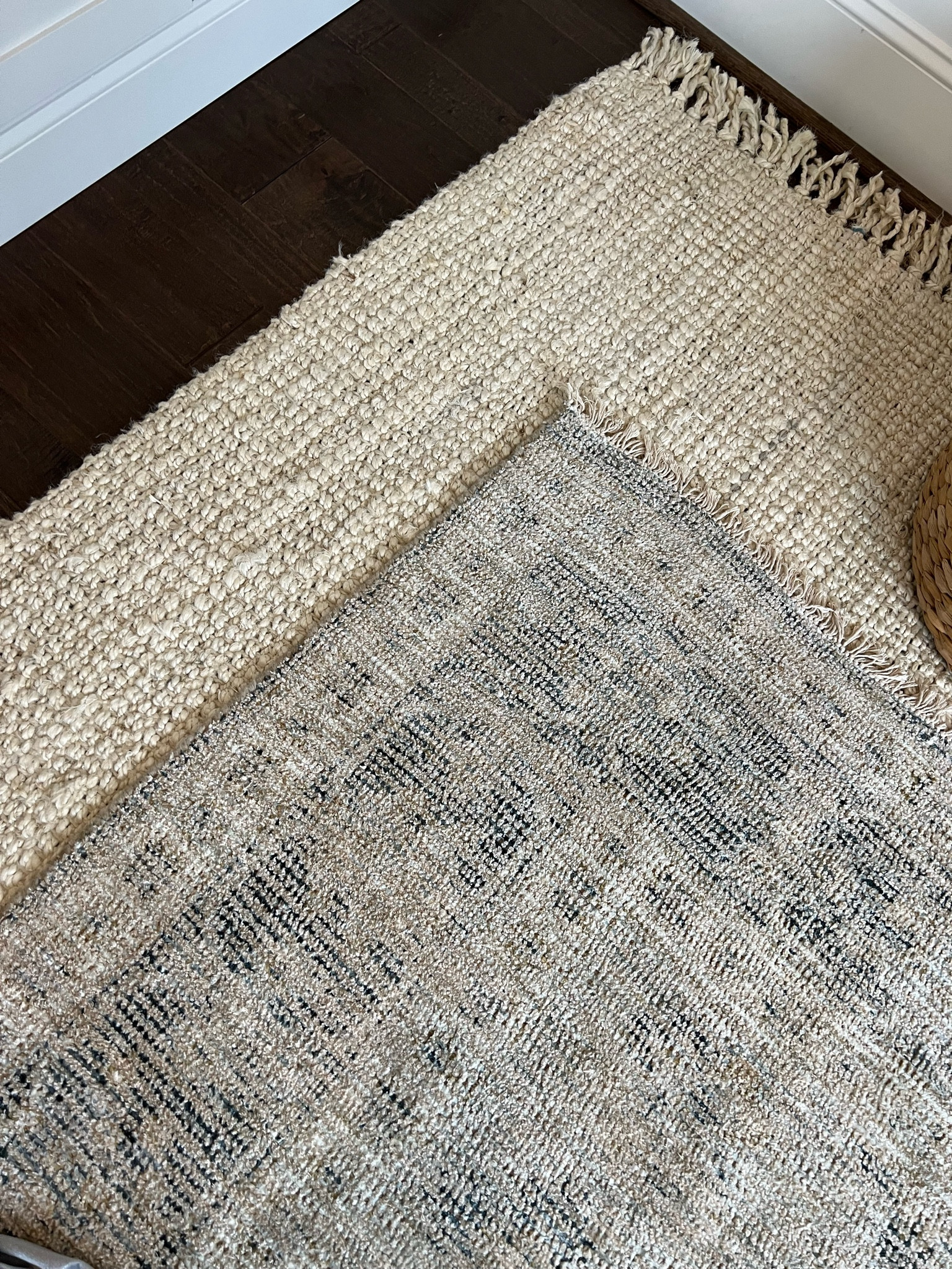 Layered rugs 

#LTKhome
