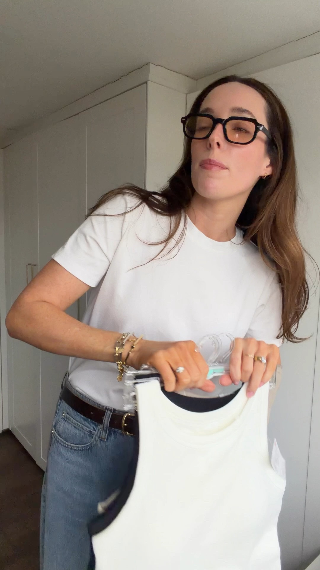 Did I just find the PERFECT tank top for Spring summer?? 🌼🌼🌼🌼 Uniqlo built in bra tank top try on 

#LTKootd #LTKhaul #LTKunboxing