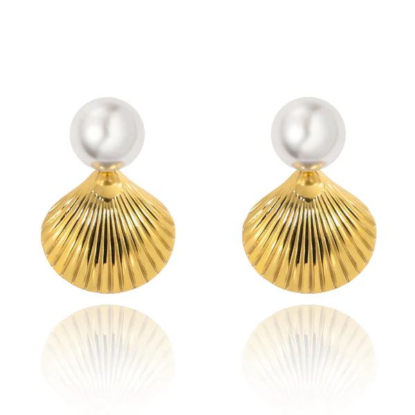 Sylvie Pearl Earring | Sahira Jewelry Design