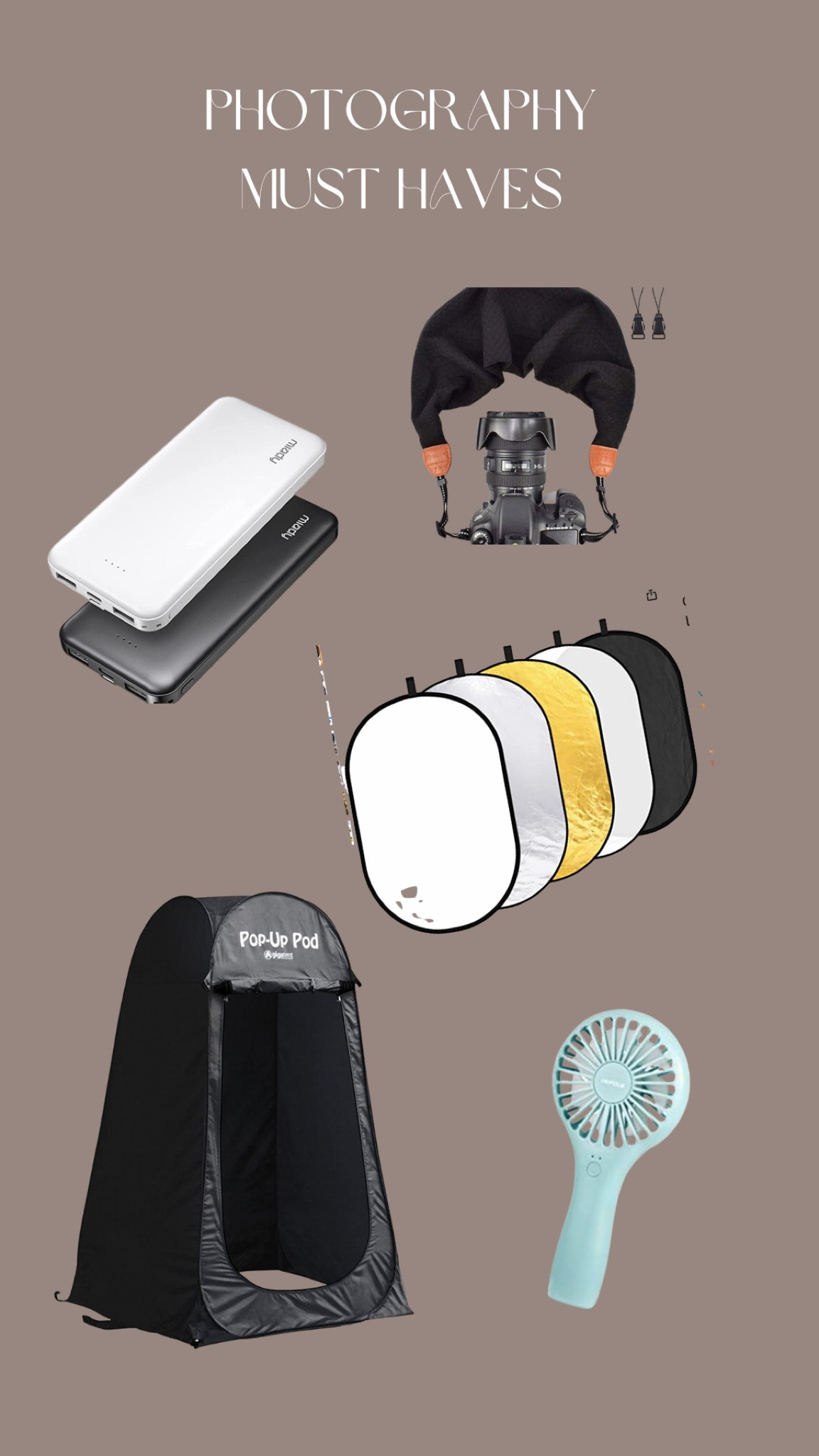 Photography must haves 📸 My favorite for changing outfits?! The pop up pod; it’s my trusty sidekick at photoshoots 💯

#LTKFind #LTKunder100