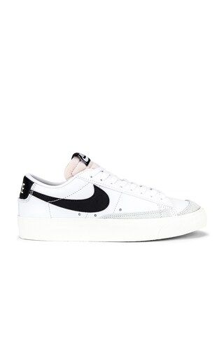 Nike Blazer Low '77 Sneaker in White, Black, & Sail from Revolve.com | Revolve Clothing (Global)