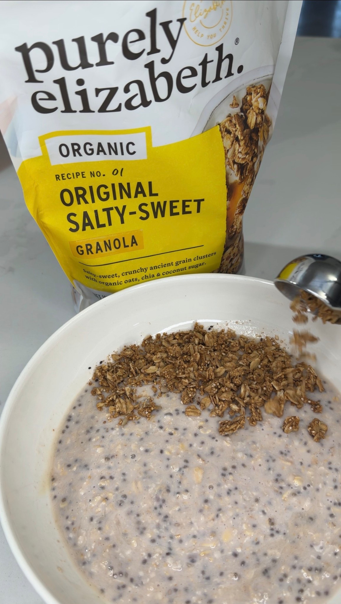 My go-to Purely Elizabeth granola for an easy, healthy breakfast 🤍
Clean ingredients, gluten-free granola made with ancient grains and coconut sugar—perfect for yogurt bowls, smoothie bowls, or a quick grab-and-go snack.
Linked my favorite Purely Elizabeth granola flavors in LTK.

#LTKfitnessgoals #LTKmorningroutine #LTKfoodie