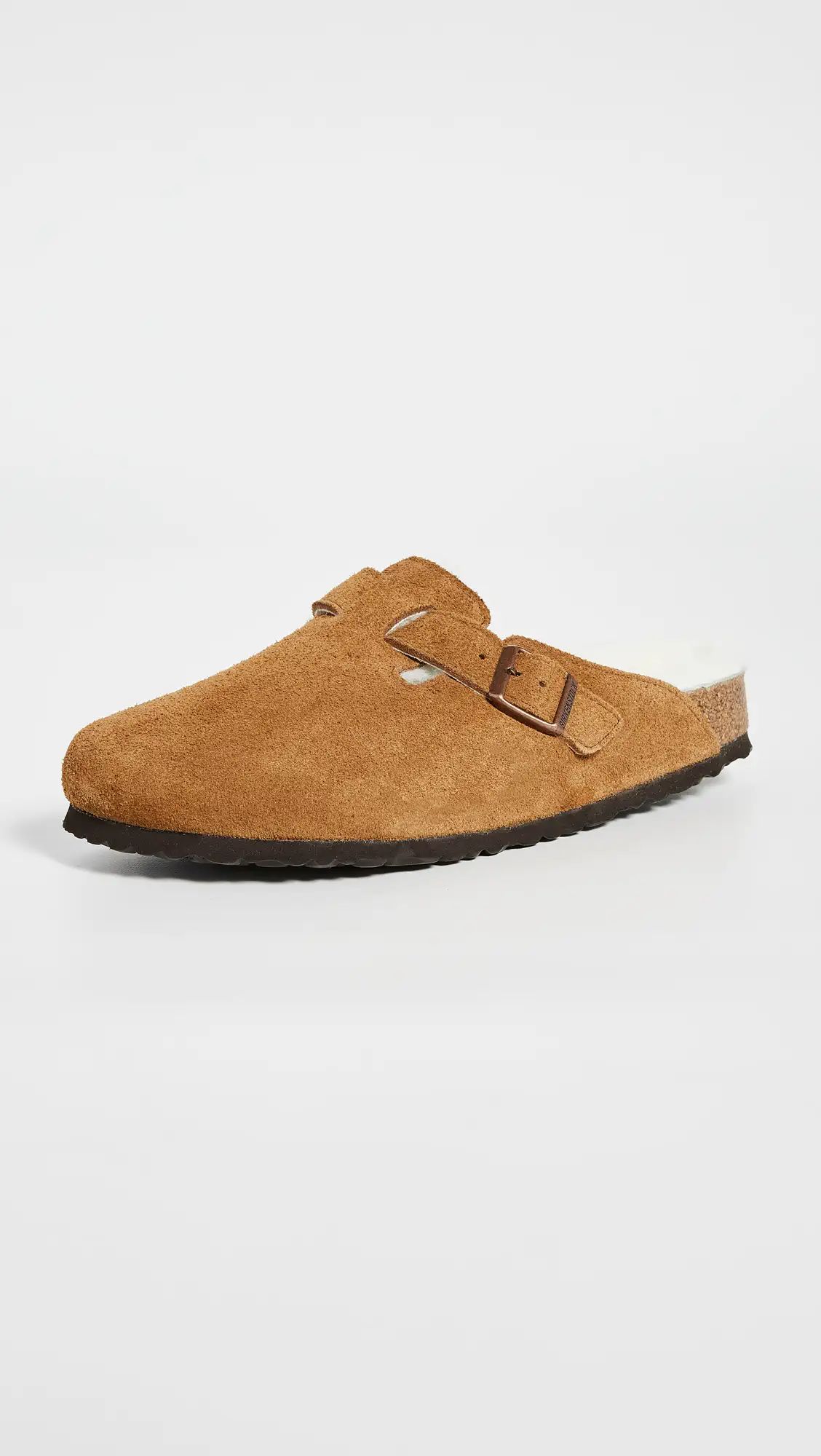 Birkenstock Boston Shearling Sandals | Shopbop | Shopbop