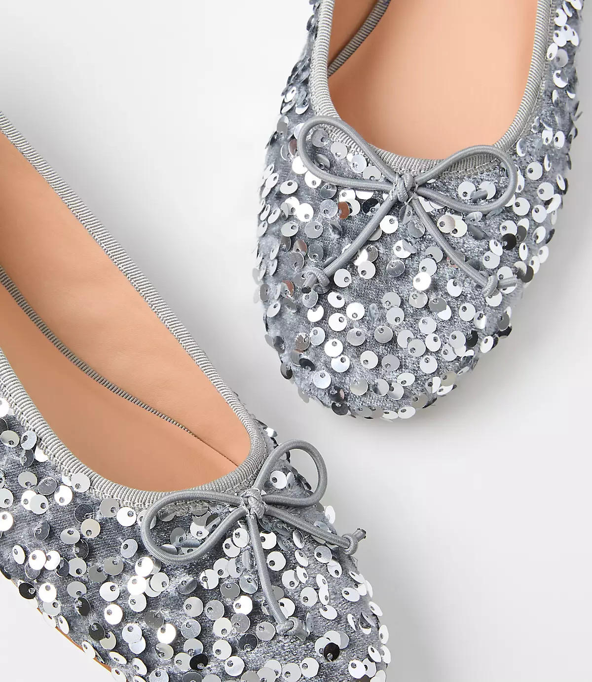 Sequin Ballet Flats | LOFT