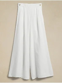 Minna Wide-Leg Linen Pant | Banana Republic (US)