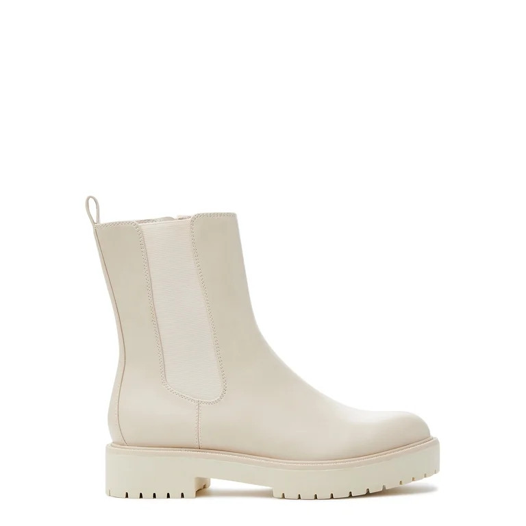 Time and Tru Women's Bling Chelsea Boots - Walmart.com | Walmart (US)