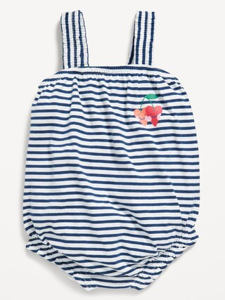 Printed Sleeveless One-Piece Romper for Baby | Old Navy | Old Navy (US)