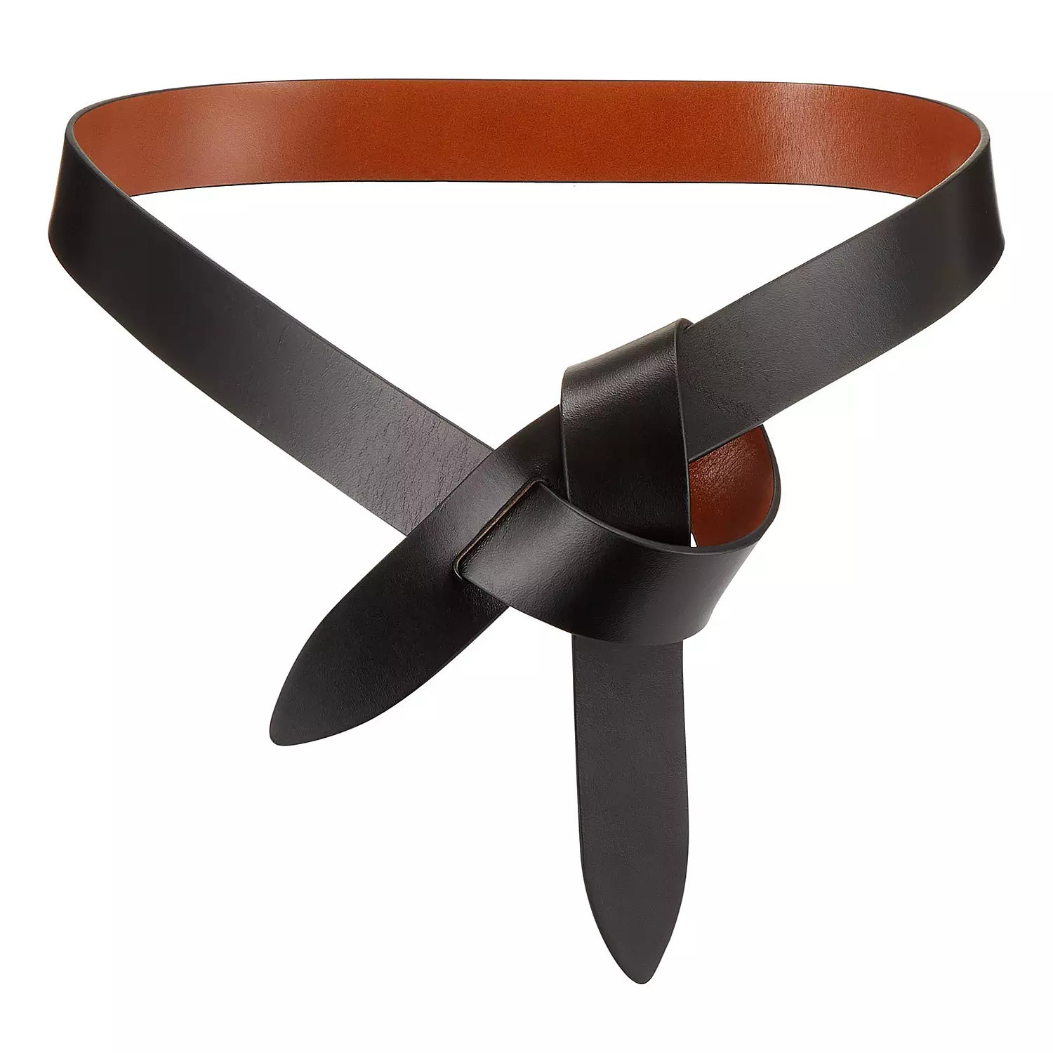 Lecce Knotted Reversible Leather Belt | Arnotts