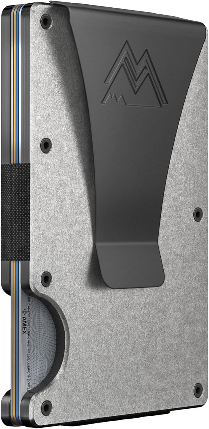 Mountain Voyage Co Minimalist Wallet for Men & Women - Slim RFID Wallet, Scratch Resistant, Credi... | Amazon (US)