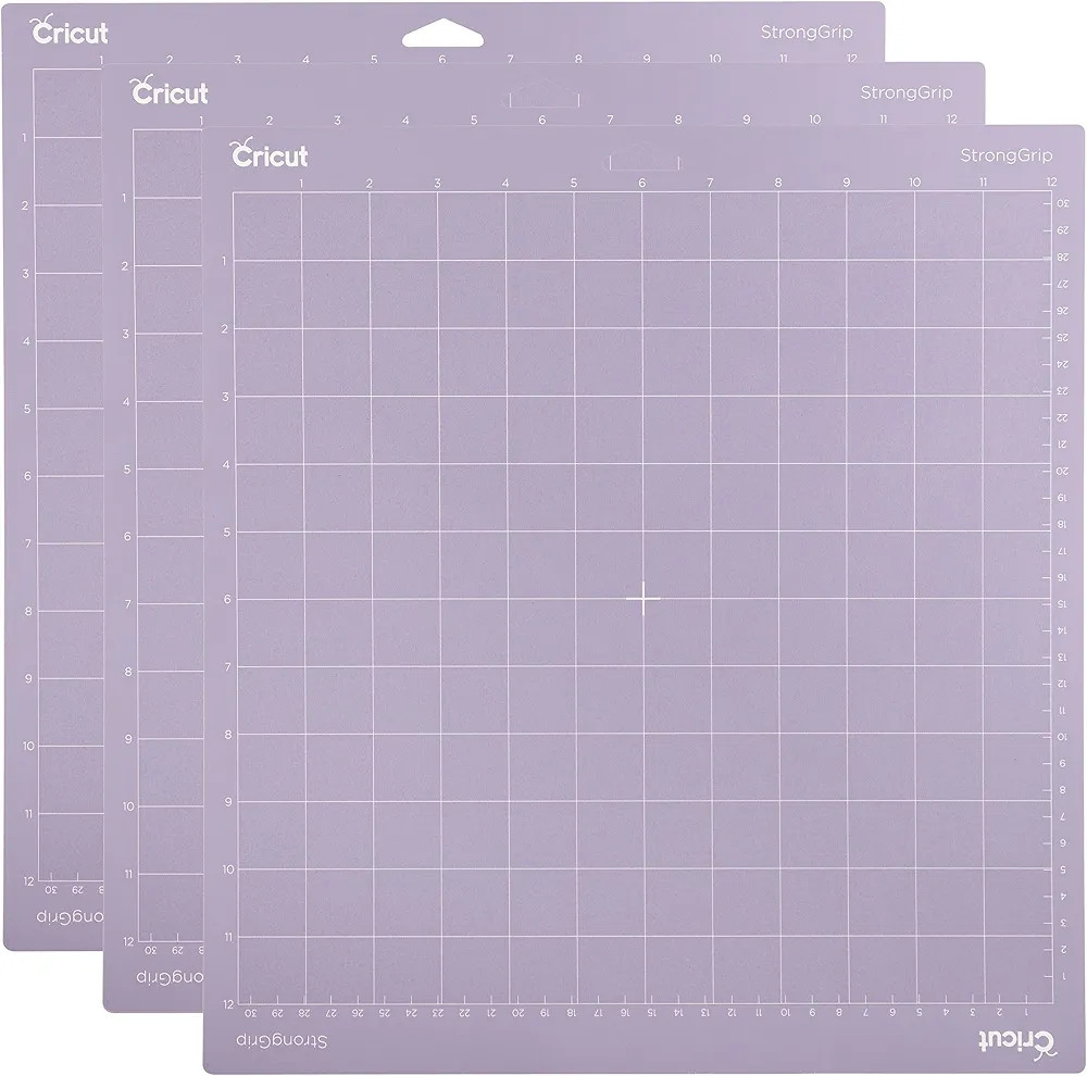 Cricut StrongGrip Cricut Cutting Mat 12in x 12in, Craft Mat for Cricut Maker & Explore, Use with ... | Amazon (US)
