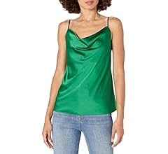 Amazon.com: The Drop Women's Christy Cowl Neck Cami Silky Stretch Top Shirt, -Black, XS : Clothin... | Amazon (US)
