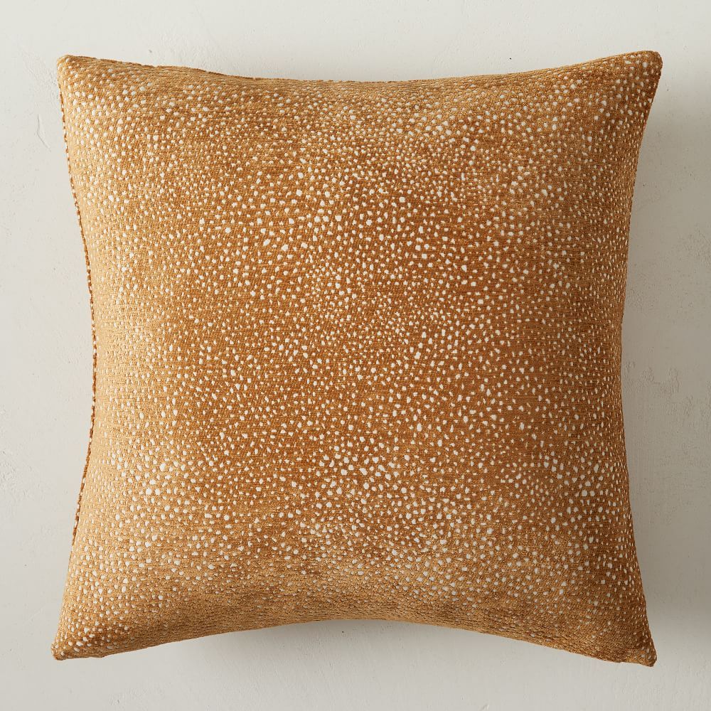 Dotted Chenille Jacquard Pillow Cover | West Elm (US)